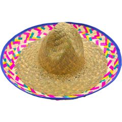 Multicoloured Fancy Sombrero Hat