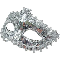 Sequined Masquerade Mask