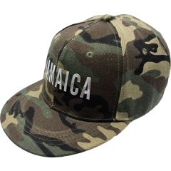 Classic Camo Jamaica Snapback Caps