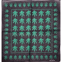 Leaf Grid Bandana (12Pcs)