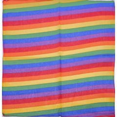 Rainbow Stripe Bandana (12Pcs)
