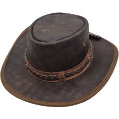 Geniune Leather Cowboy Hat