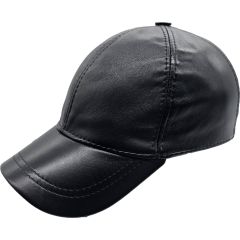 Classic Genuine Leather Baseball Cap