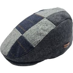 Patchwork Flat Cap