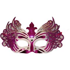 Venetian Masquerade Mask - Purple
