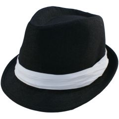 Summer Trilby Hat - White