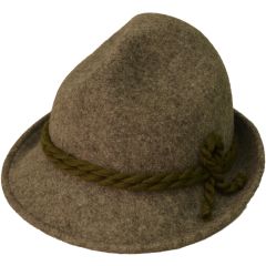 Wool Felt Trilby Hat - Grey