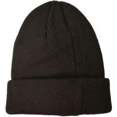 Knitted Beanie Hat - Black