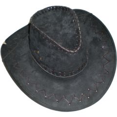Fancy Dress Cowboy Hat - Black