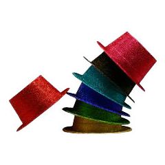 Fancy Dress Glitter Top Hat