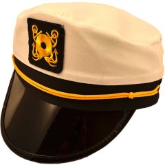 Fancy Dress Sailor Captain Hat