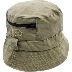 Denim Bucket Rain Hat - Packable (12pcs)