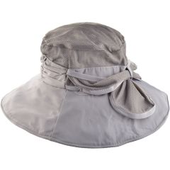 Womens Summer Sun Hat - Grey
