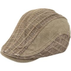 Casual Flat Cap - Beige