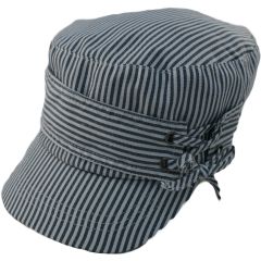 Striped Casual Cap