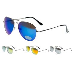 Classic Coloured Aviator Sunglasses
