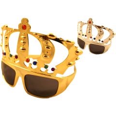Gold & Silver Crown Sunglasses