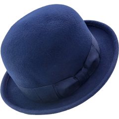 Soft Black Bowler Hat