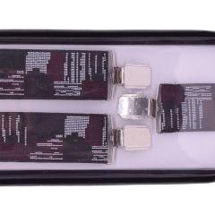 35mm Wide Adjustable Braces / Suspenders - Boxed