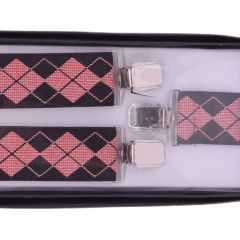 35mm Wide Adjustable Braces / Suspenders - Boxed