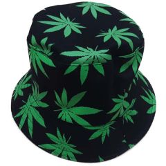Showerproof Bucket Rain Hat - Marijuana