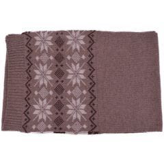 Winter Scarf & Beanie Set - Camel Scarf