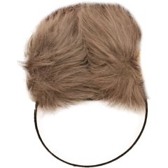 Soft Faux Fur Earmuffs - Grey