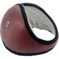 Faux Leather & Fur Earmuffs