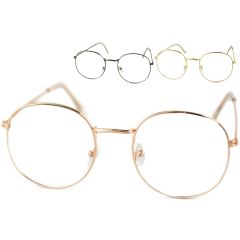 Clear Round Sunglasses