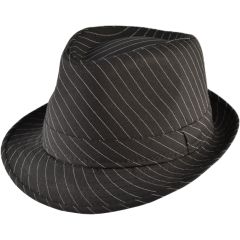 Black Summer Trilby Hat