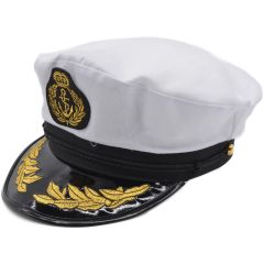 Fancy Dress Sailor Captain Hat