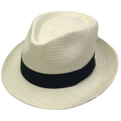 Summer Trilby Hat - Cream