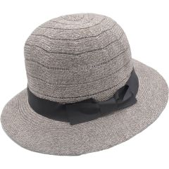 Summer Bowler Hat - Grey