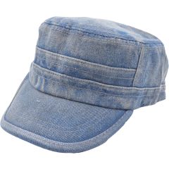 Denim Military Army Cap
