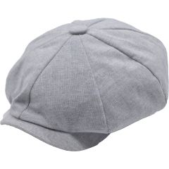 Casual Newsboy Cap - Light Blue