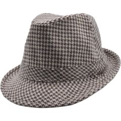 Houndstooth Trilby