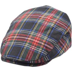 Tartan Flat Cap
