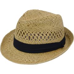 Summer Trilby Straw Hat