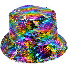 Sequin Bucket Hat