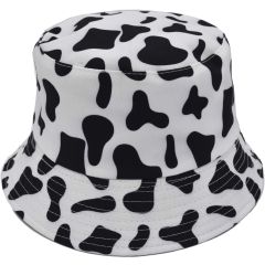 Cow Print Fisherman Bucket Hat (12pcs)