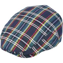 Scottish Tartan Flat cap