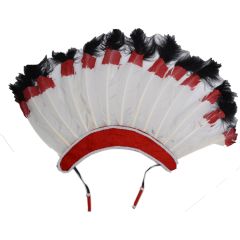 Feathered Pirate Head dress (12pcs)