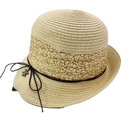 Women's Summer Hat With Adjustable Size