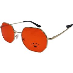 Vintage Color Heptagon Sunglasses (12Pcs)