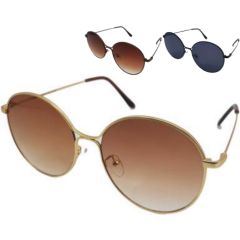 Oval Round Shape Sunglasses (12Pcs)