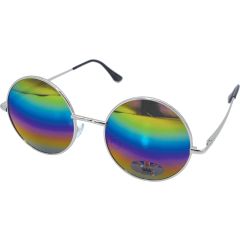 Small Round Rainbow Color Sunglasses (12Pcs)