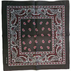Checked Print Bandana (12pcs)