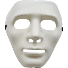 Plastic Costume Mask (12pcs)