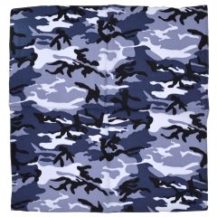 Camoflague Patterned Bandana (12pcs)