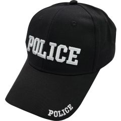 Unisex Snap Back Police Cap